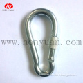 Zinc Plated Snap Hook with Screw Lock